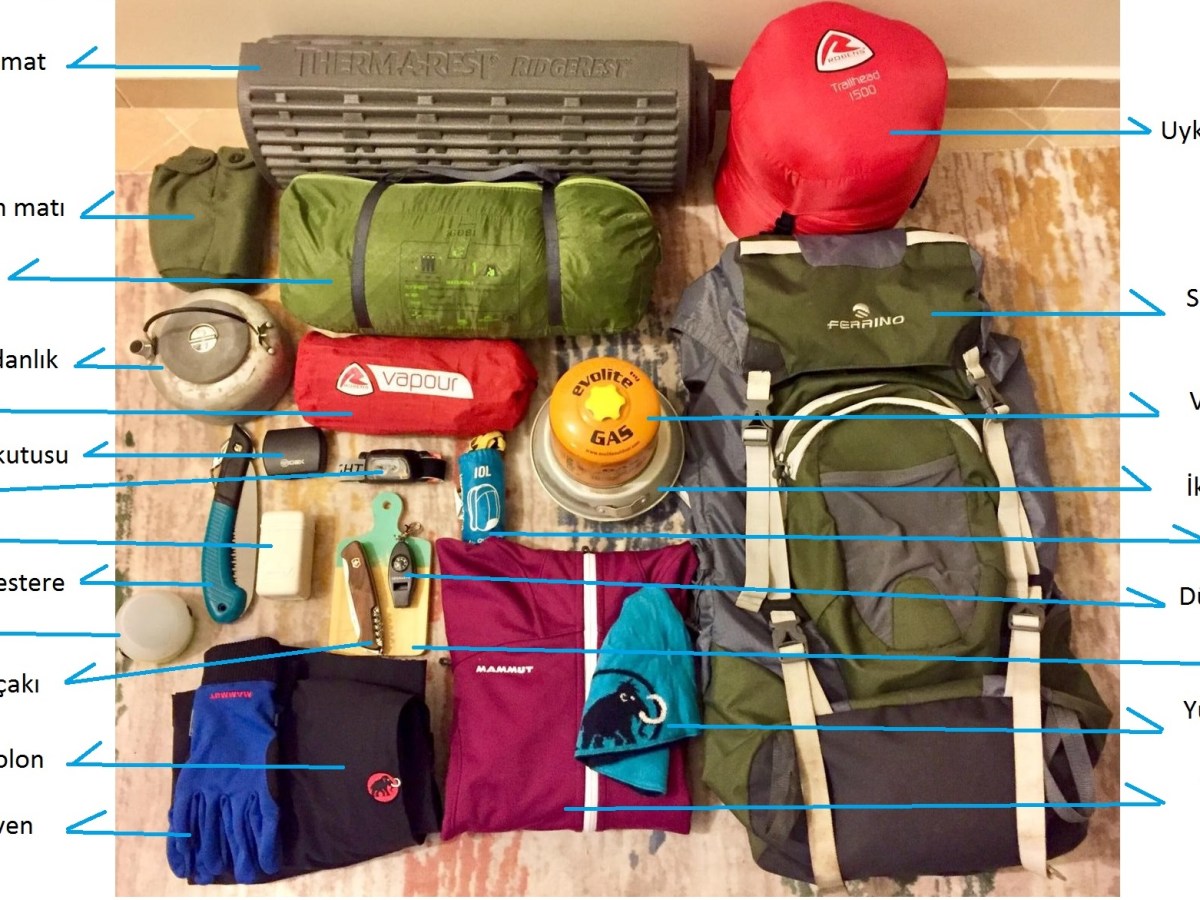 Sportif Kampçılıkta Sadelik ve Hafiflik İlkeleri ve Malzeme&nbsp;Önerileri