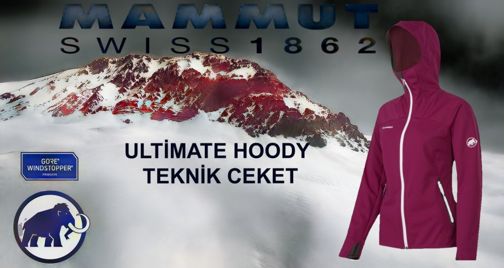 Mammut Ultimate Hoody: Hafif ve Şık Softshell&nbsp;Ceket